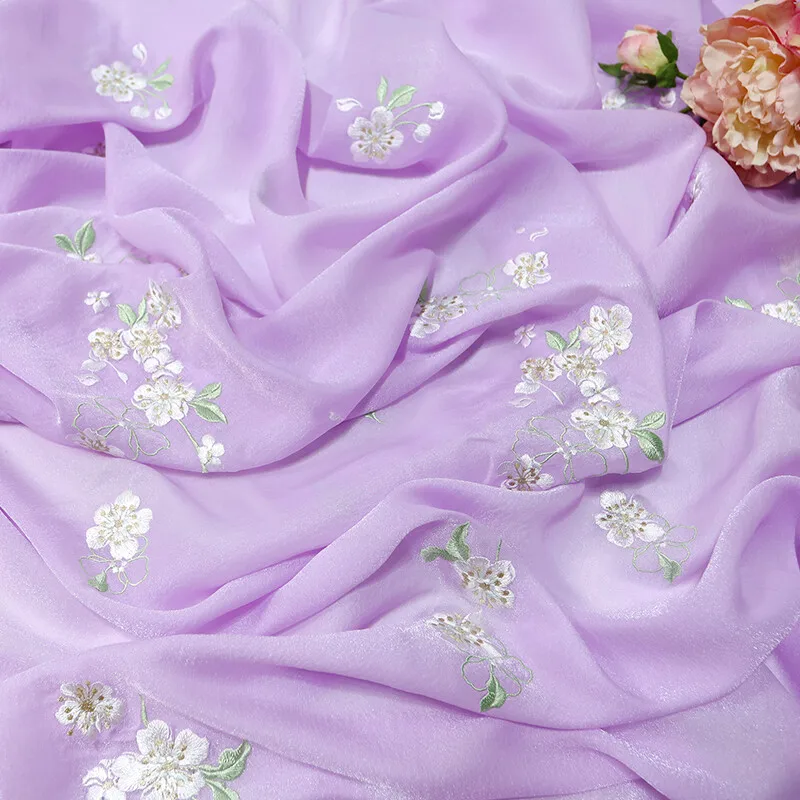1m Flower Pear Blossoms Cloth  - đánh giá và giá Sewing Batik Fabric